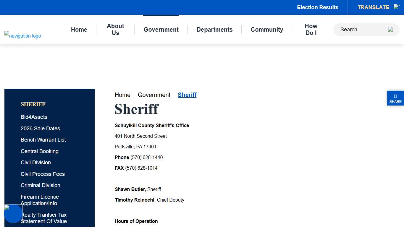 Welcome to Schuylkill County, Pennsylvania